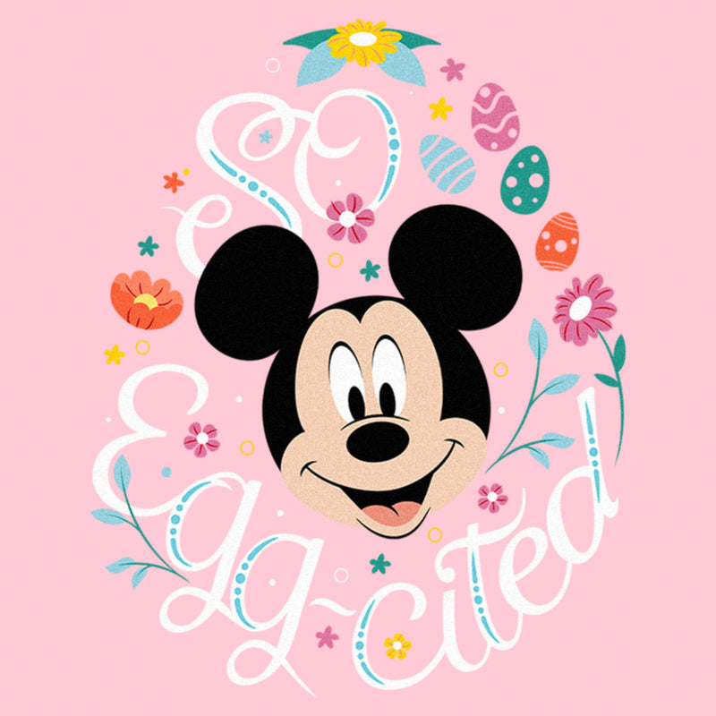 Girl's Mickey & Friends Easter So Egg-Cited T-Shirt