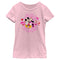 Girl's Mickey & Friends Aww Shucks Minnie Kiss T-Shirt