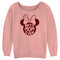 Junior's Minnie Mouse Best Mom Ever Silhouette Sweatshirt