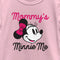 Girl's Minnie Mouse Mommy's Minnie Me Portrait T-Shirt