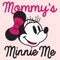 Toddler's Minnie Mouse Mommy's Minnie Me Portrait T-Shirt