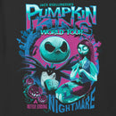 Girl's The Nightmare Before Christmas Pumpkin King World Tour Poster T-Shirt