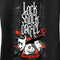 Junior's The Nightmare Before Christmas Boogie's Boys Stencil Racerback Tank Top