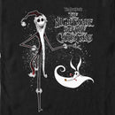 Men's The Nightmare Before Christmas Jack Skellington Sandy Claws Logo T-Shirt