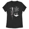 Women's The Nightmare Before Christmas Jack Skellington Sandy Claws Logo T-Shirt