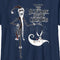 Boy's The Nightmare Before Christmas Jack Skellington Sandy Claws Logo T-Shirt