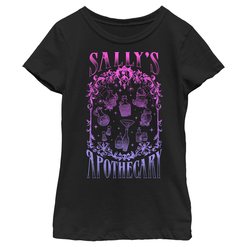 Girl's The Nightmare Before Christmas Sally's Apothecary T-Shirt