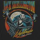 Men's The Nightmare Before Christmas Retro Jack Skellington Long Sleeve Shirt