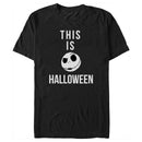 Men's The Nightmare Before Christmas Jack This is Halloween T-Shirt