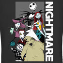 Junior's The Nightmare Before Christmas Halloween Group Shot T-Shirt