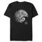 Men's The Nightmare Before Christmas Black and White Moon Scene T-Shirt