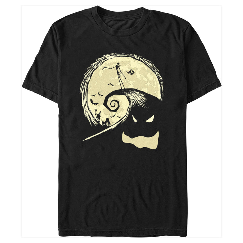 Men's The Nightmare Before Christmas Oogie Boogie Mountain Scene T-Shirt