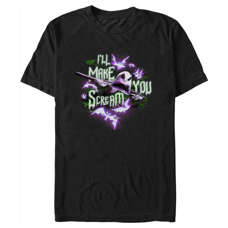 Men's The Nightmare Before Christmas Jack I'll Make You Scream T-Shirt