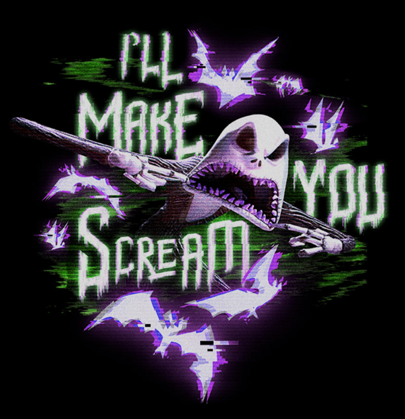 Men's The Nightmare Before Christmas Jack I'll Make You Scream T-Shirt