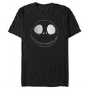 Men's The Nightmare Before Christmas Minimalist Jack Face T-Shirt