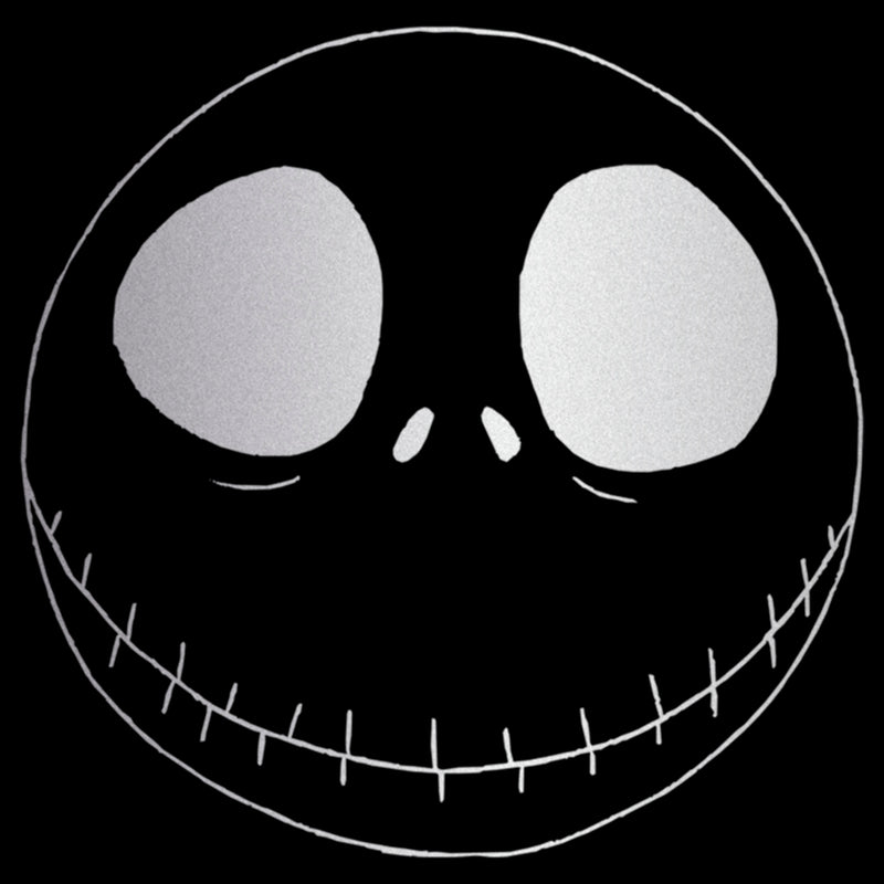Men's The Nightmare Before Christmas Minimalist Jack Face T-Shirt