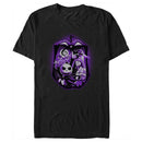 Men's The Nightmare Before Christmas Purple Group Portrait T-Shirt