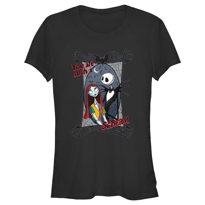 Junior's The Nightmare Before Christmas You Are Such a Scream T-Shirt