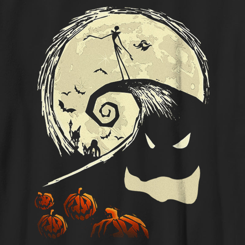 Boy's The Nightmare Before Christmas Spiral Hill Scene T-Shirt