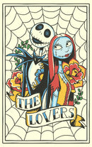 Men's The Nightmare Before Christmas Jack and Sally The Lovers Tattoo T-Shirt