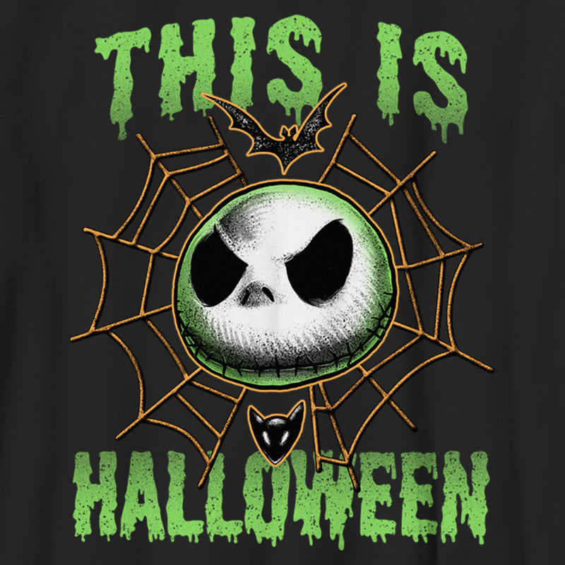 Boy's The Nightmare Before Christmas This Is Halloween Jack Face T-Shirt