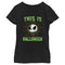 Girl's The Nightmare Before Christmas This Is Halloween Jack Face T-Shirt