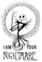 Men's The Nightmare Before Christmas Jack I am Your Nightmare T-Shirt