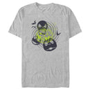 Men's The Nightmare Before Christmas Jack Faces Swirl T-Shirt