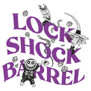 Men's The Nightmare Before Christmas Lock Shock and Barrel T-Shirt