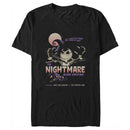 Men's The Nightmare Before Christmas Jack Retro Movie Poster T-Shirt