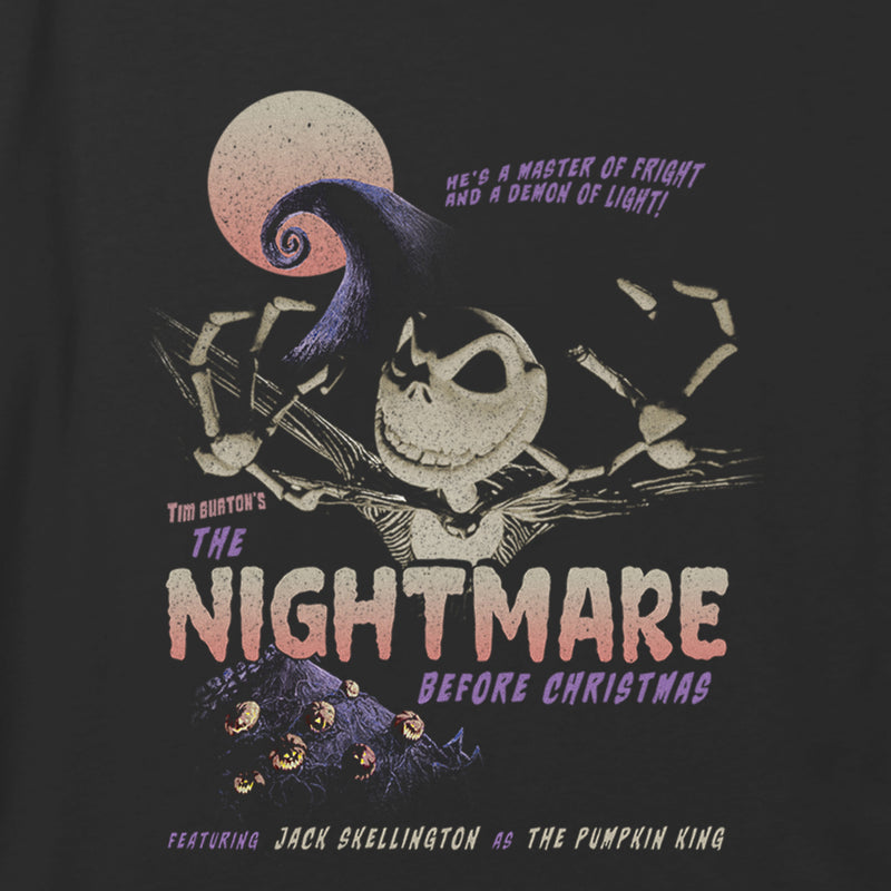 Girl's The Nightmare Before Christmas Jack Master of Fright T-Shirt
