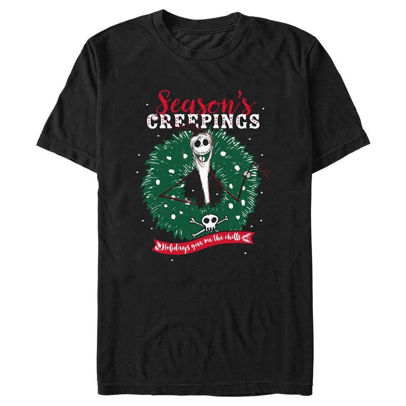 Men's The Nightmare Before Christmas Jack Season's Creepings T-Shirt