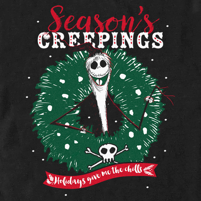 Men's The Nightmare Before Christmas Jack Season's Creepings T-Shirt