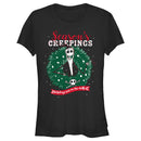 Junior's The Nightmare Before Christmas Jack Season's Creepings T-Shirt