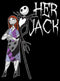 Men's The Nightmare Before Christmas Her Jack and Sally T-Shirt