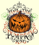 Men's The Nightmare Before Christmas All Hail the Pumpkin King Jack-o'-Lantern T-Shirt