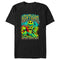 Men's The Nightmare Before Christmas Colorful Metal Poster T-Shirt