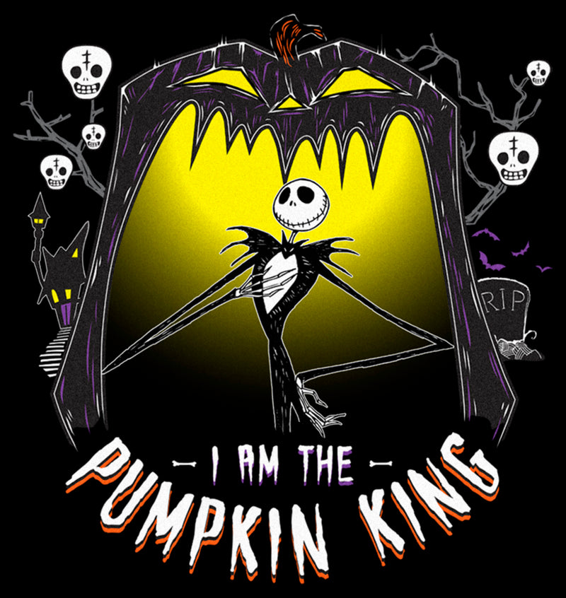 Men's The Nightmare Before Christmas Jack I am the Pumpkin King T-Shirt