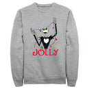Men's The Nightmare Before Christmas Jack Jolly Christmas Lights Sweatshirt