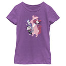 Girl's The Nightmare Before Christmas Easter Bunny Caught T-Shirt