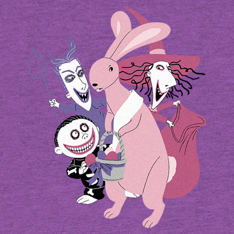 Girl's The Nightmare Before Christmas Easter Bunny Caught T-Shirt