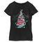 Girl's The Nightmare Before Christmas Scary & Bright Tree T-Shirt