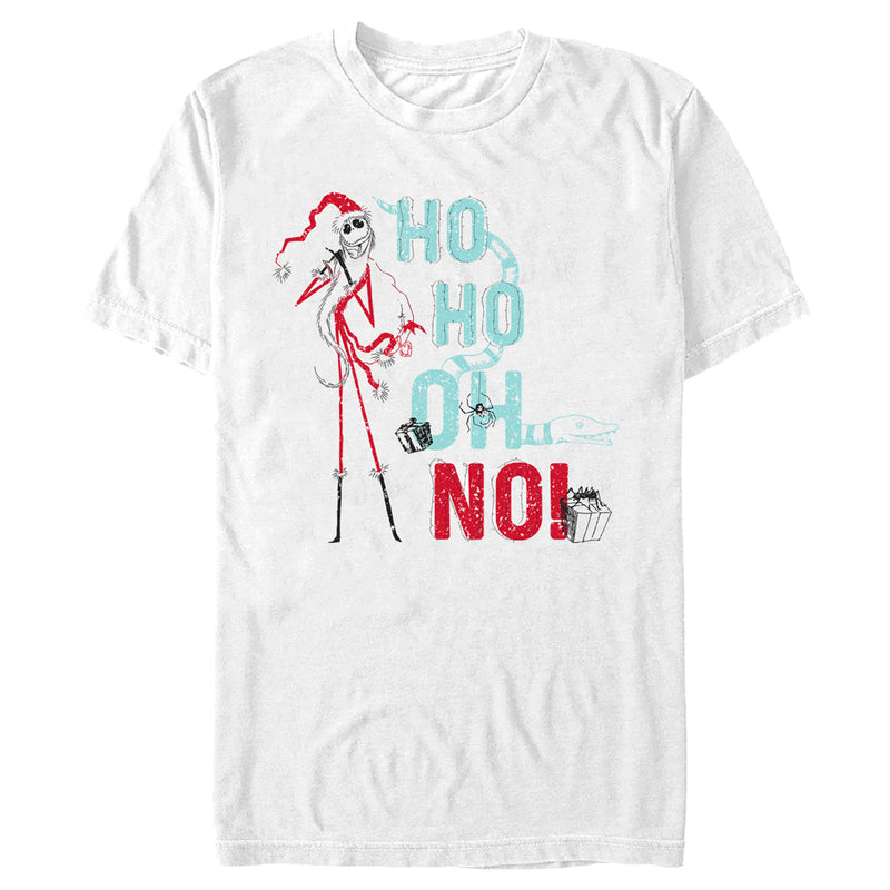 Men's The Nightmare Before Christmas Ho Ho Oh No Sandy Claws T-Shirt