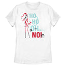 Women's The Nightmare Before Christmas Ho Ho Oh No Sandy Claws T-Shirt