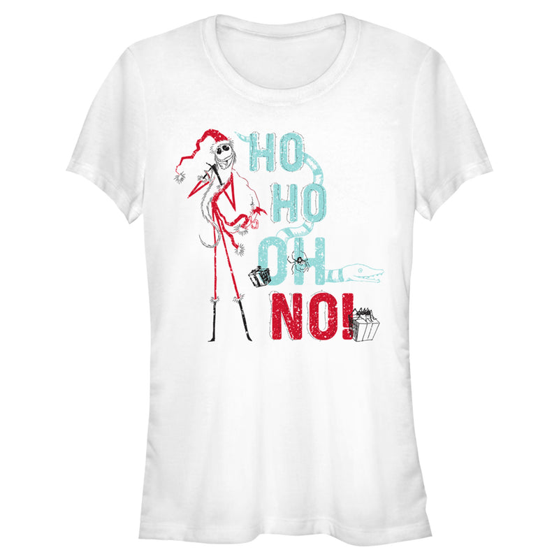 Junior's The Nightmare Before Christmas Ho Ho Oh No Sandy Claws T-Shirt