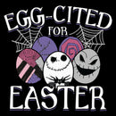 Junior's The Nightmare Before Christmas Egg-Cited for Easter T-Shirt