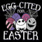 Junior's The Nightmare Before Christmas Egg-Cited for Easter T-Shirt