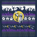 Boy's The Nightmare Before Christmas Jack and Sally Halloween Print T-Shirt