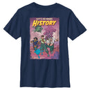 Boy's Strange World Let's Go Make History T-Shirt