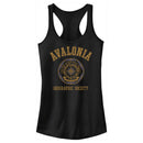 Junior's Strange World Avalonia Geographic Society Racerback Tank Top